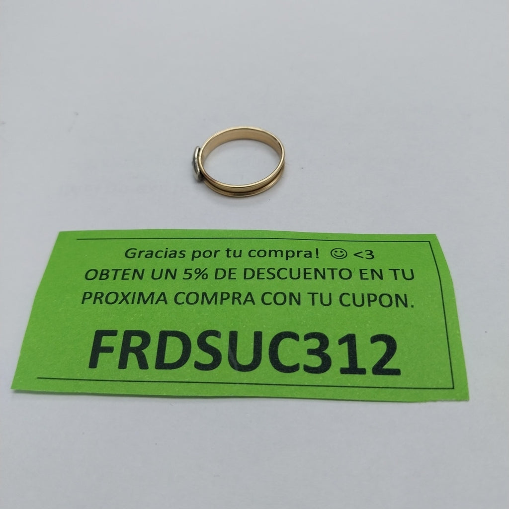 ANILLITO ORO 14 K 1.1 GRMS (SEMINUEVO)