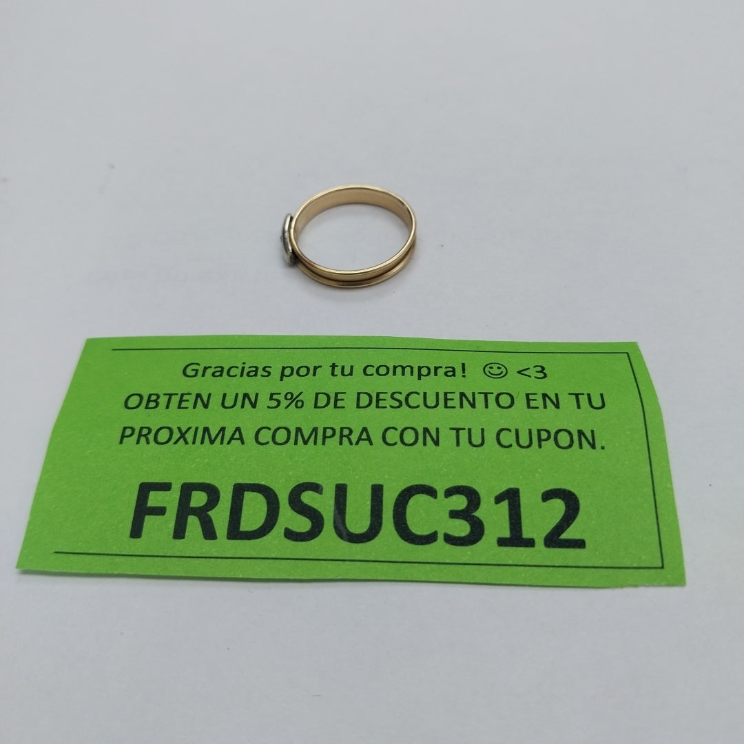 ANILLITO ORO 14 K 1.1 GRMS (SEMINUEVO)