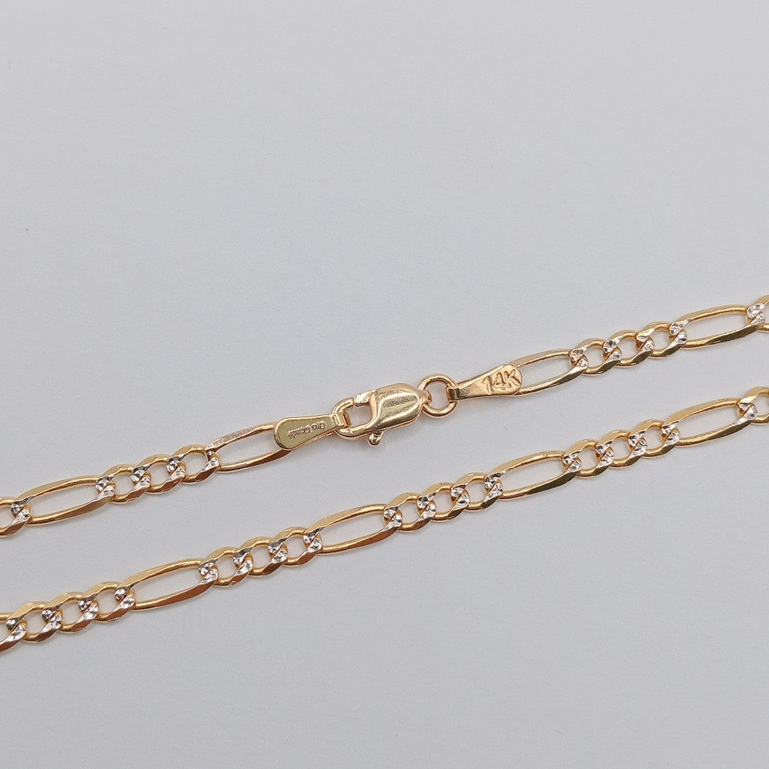 PULSERA ORO, RODIADO 14 K 3.3 GRMS (SEMINUEVO)