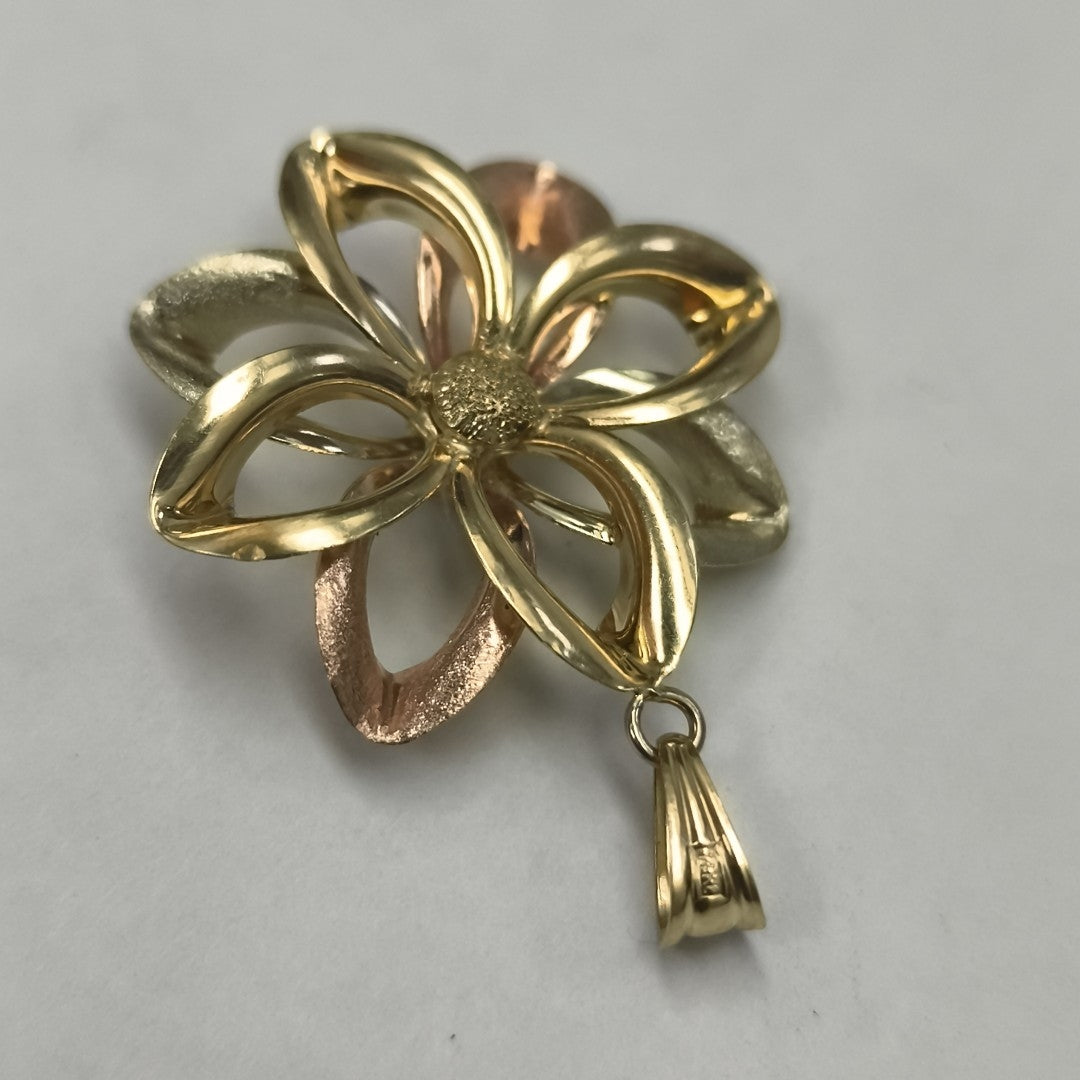 DIJE ORO COMBINADO 14 K 2.7 GRMS (SEMINUEVO)