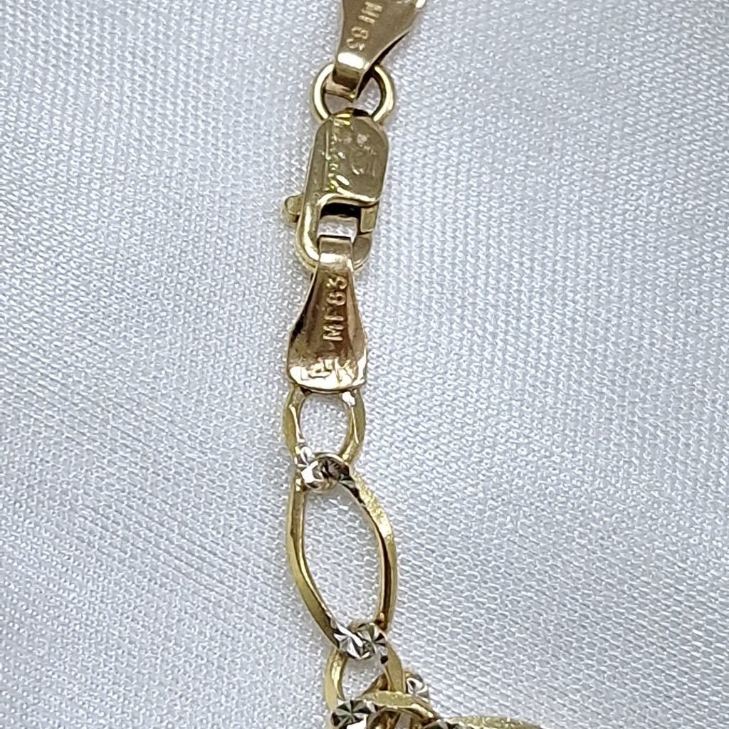 CADENA ORO, RODIADO 10 K 7.6 GRMS (SEMINUEVO)
