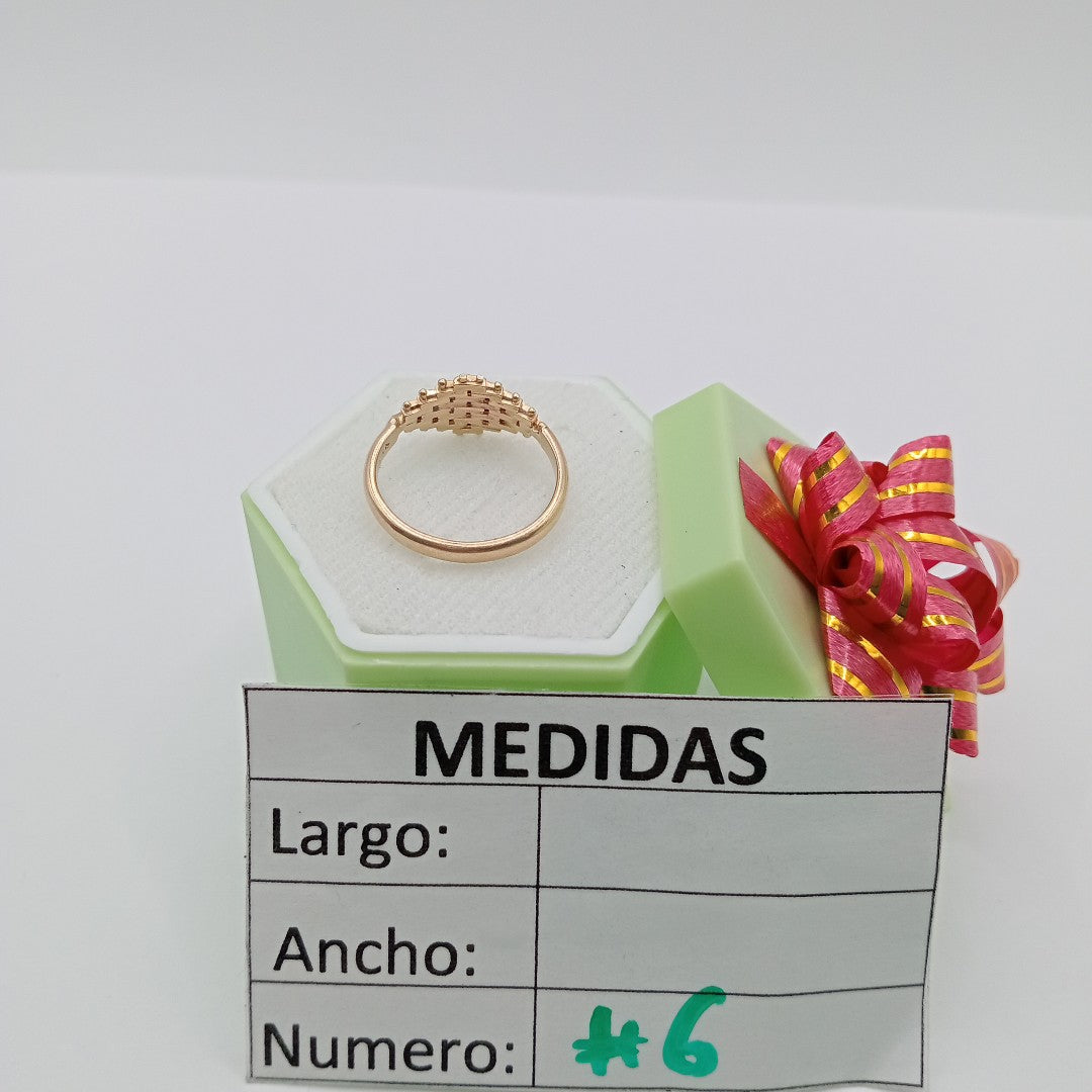 ANILLO ORO 10 K 2.4 GRMS (SEMINUEVO)
