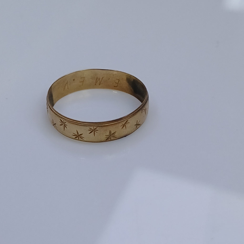 ARGOLLA ORO 10 K 1,10 GRMS (SEMINUEVO)