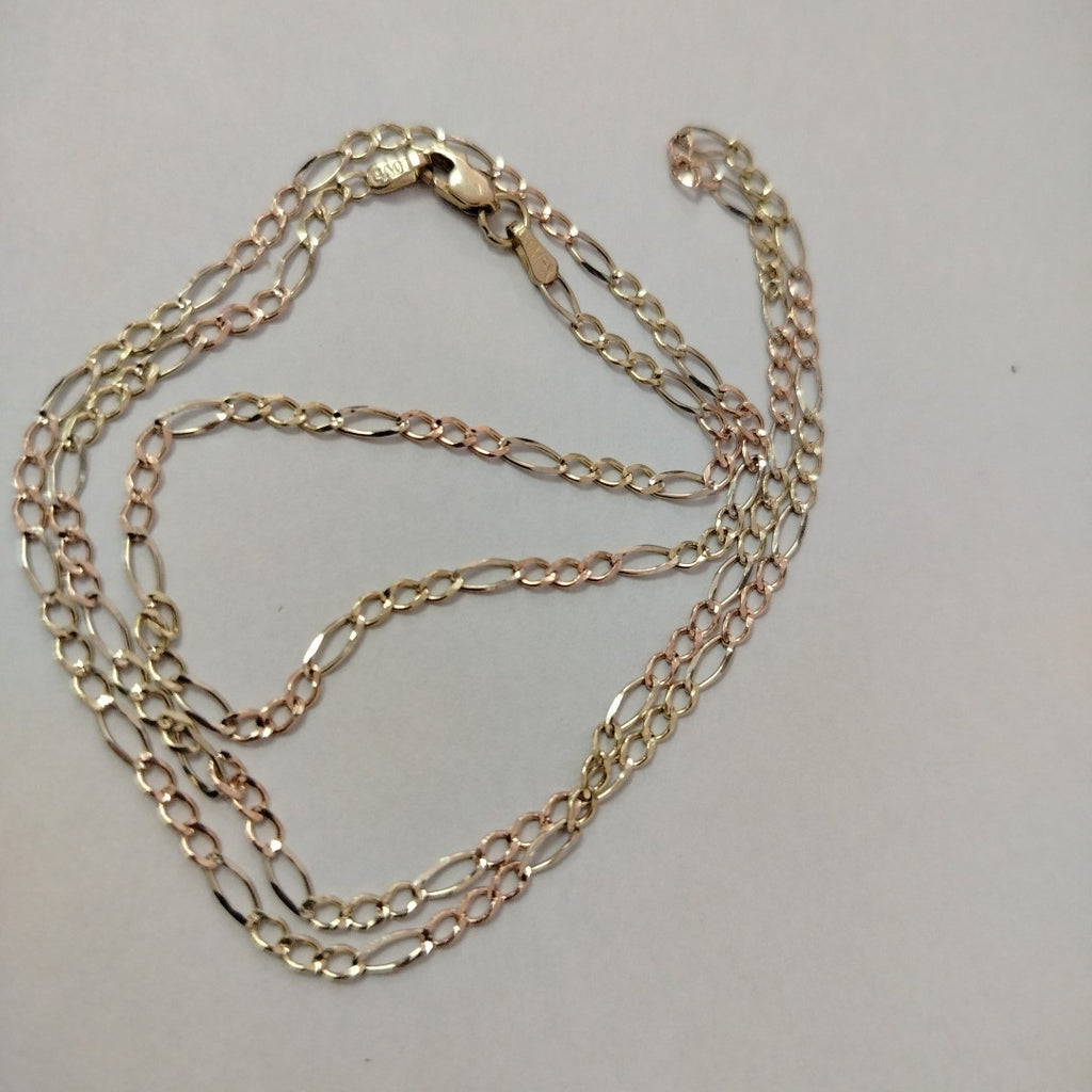 CADENA ORO, ORO COMBINADO 10 K 4.9 GRMS (SEMINUEVO)