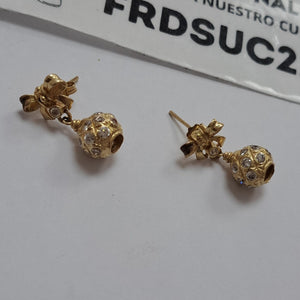 ARETES PAR ORO 14 K 5,40 GRMS (SEMINUEVO)