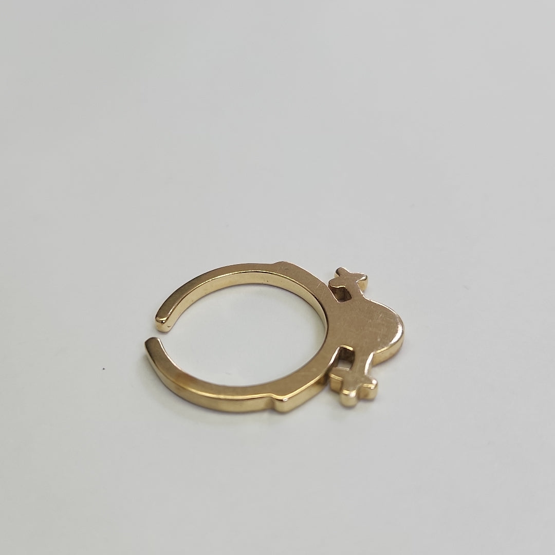 ANILLO ORO 14 K 4,50 GRMS (SEMINUEVO)