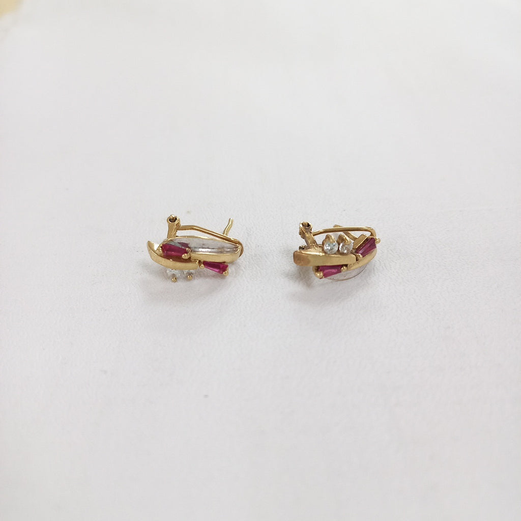 ARETES PAR ORO 10 K 3.4 GRMS (SEMINUEVO)