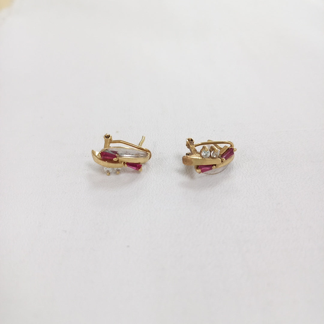 ARETES PAR ORO 10 K 3.4 GRMS (SEMINUEVO)