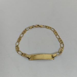 ESCLAVA ORO 14 K 4.9 GRMS (SEMINUEVO)