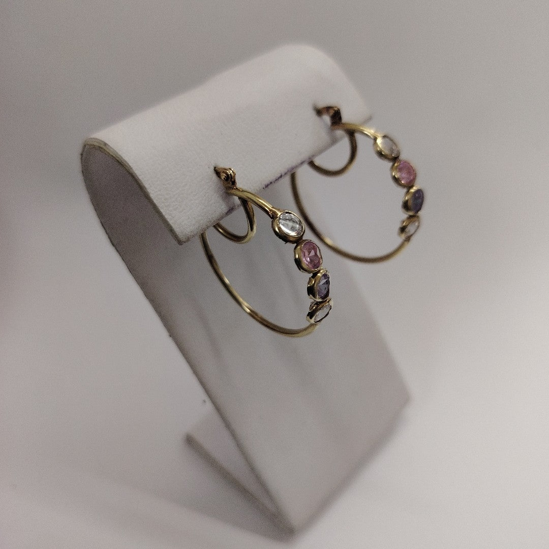 ARRACADAS PAR ORO 8 K 4,20 GRMS (SEMINUEVO)