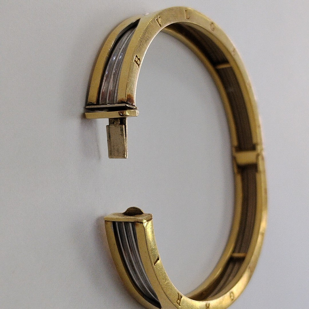 PULSERA RIGIDA ORO, ORO BLANCO 14 K 26.2 GRMS (SEMINUEVO)