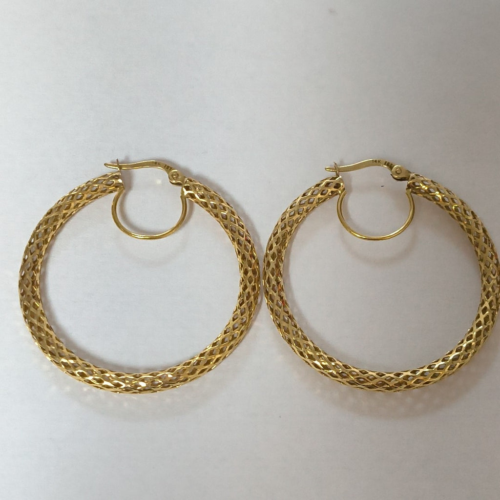 ARRACADAS PAR ORO 14 K 3,50 GRMS (SEMINUEVO)