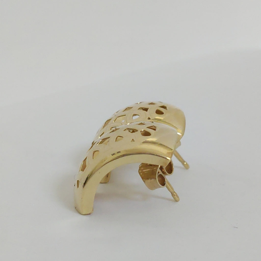 BROQUELES PAR ORO 14 K 2.7 GRMS (SEMINUEVO)
