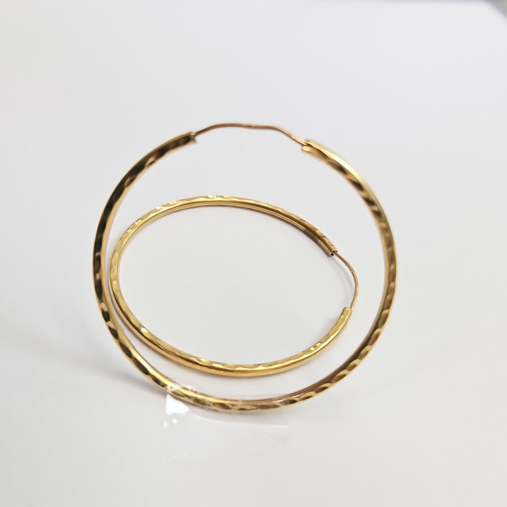 ARRACADAS PAR ORO 14 K 3,60 GRMS (SEMINUEVO)