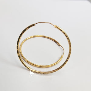 ARRACADAS PAR ORO 14 K 3,60 GRMS (SEMINUEVO)