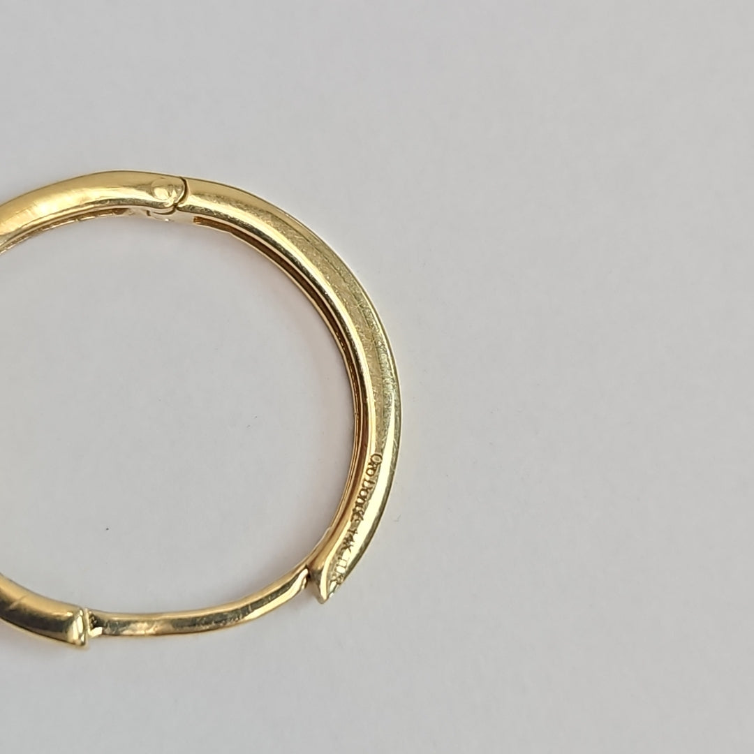 ARRACADAS PAR ORO 14 K 3.2 GRMS (SEMINUEVO)