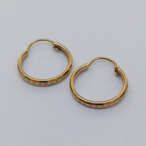 ARRACADAS PAR ORO 10 K 0.9 GRMS (SEMINUEVO)