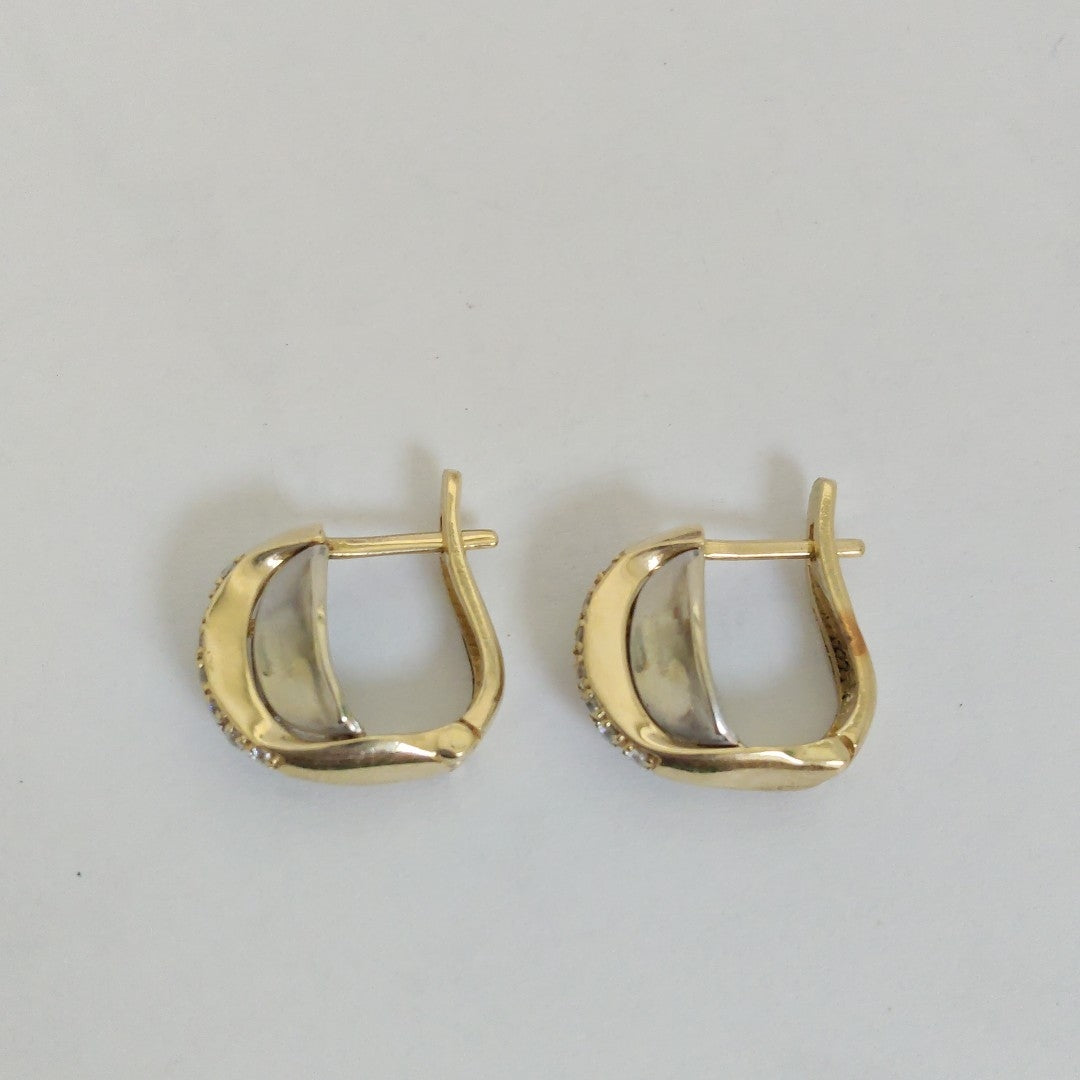 ARETES PAR ORO 14 K 5.9 GRMS (SEMINUEVO)