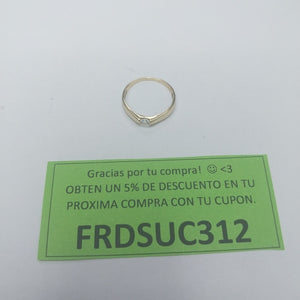 ANILLITO ORO 10 K 1.3 GRMS (SEMINUEVO)
