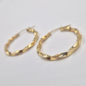 ARRACADAS PAR ORO 14 K 3,60 GRMS (SEMINUEVO)