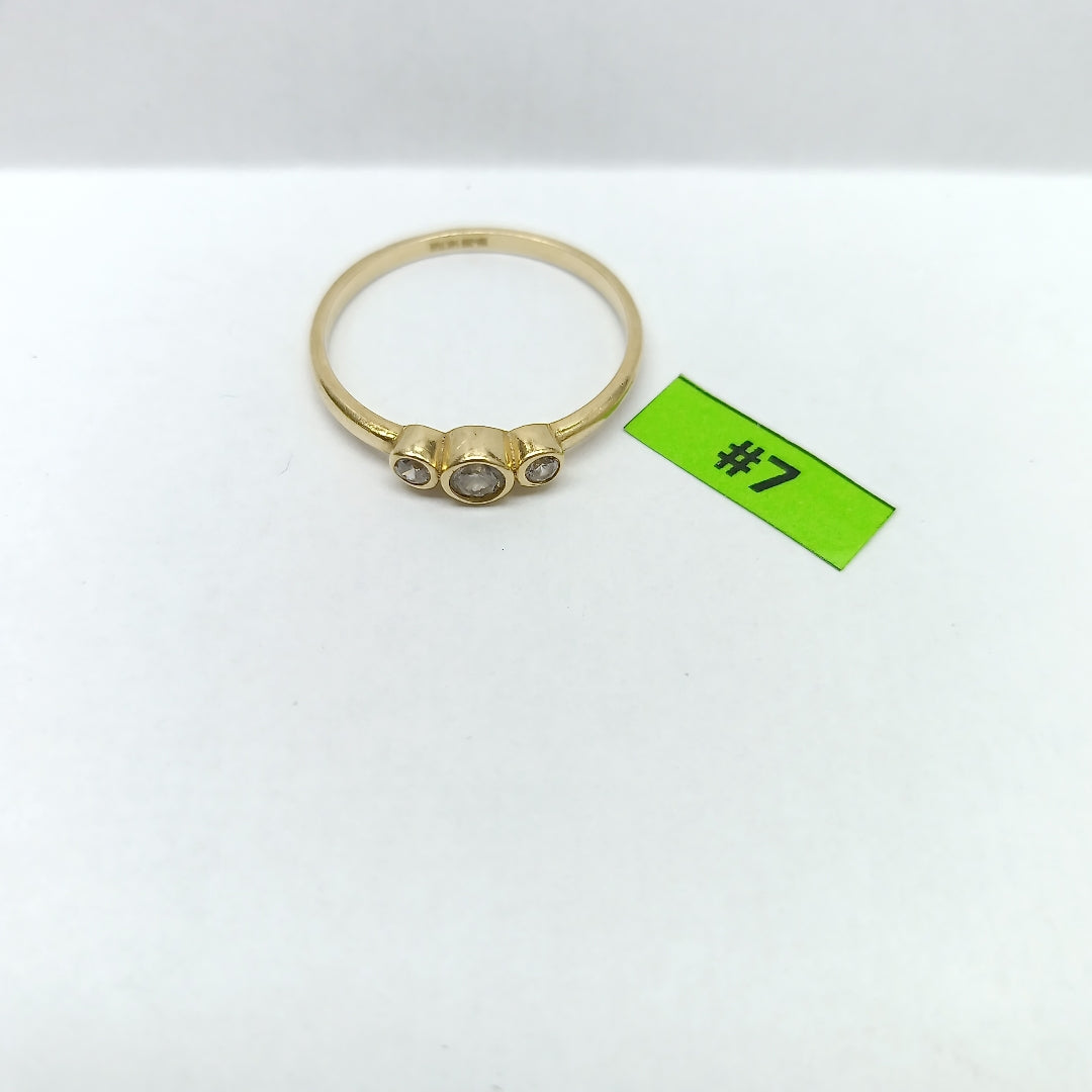 ANILLITO ORO 14 K 1.4 GRMS (SEMINUEVO)