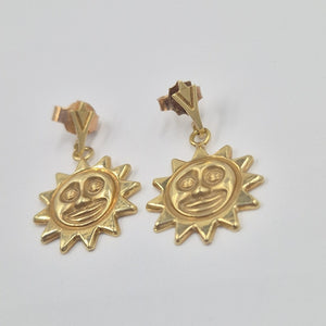 ARETES PAR ORO 14 K 2,40 GRMS (SEMINUEVO)