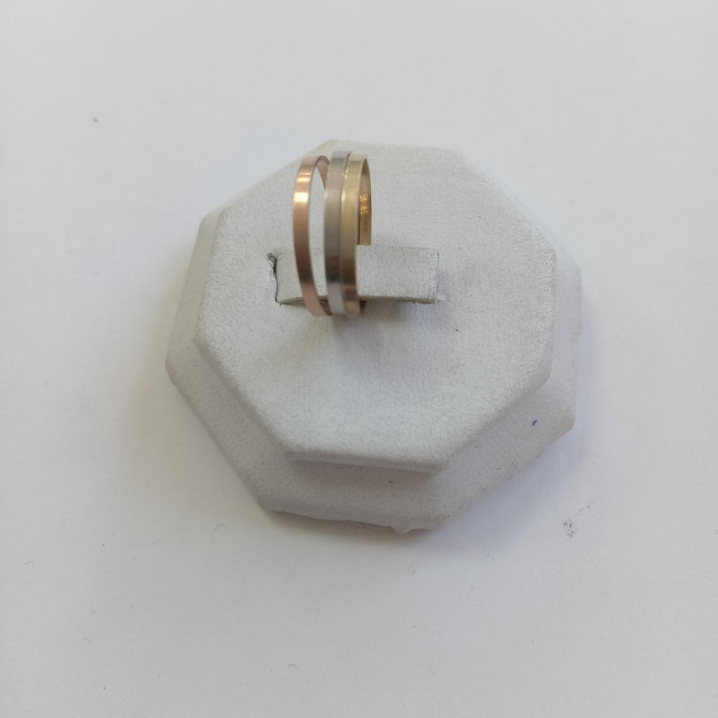 ARGOLLA ORO COMBINADO 10 K 1.8 GRMS (SEMINUEVO)