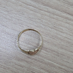 ANILLITO ORO,ORO COMBINADO 14 K 1,20 GRMS (SEMINUEVO)