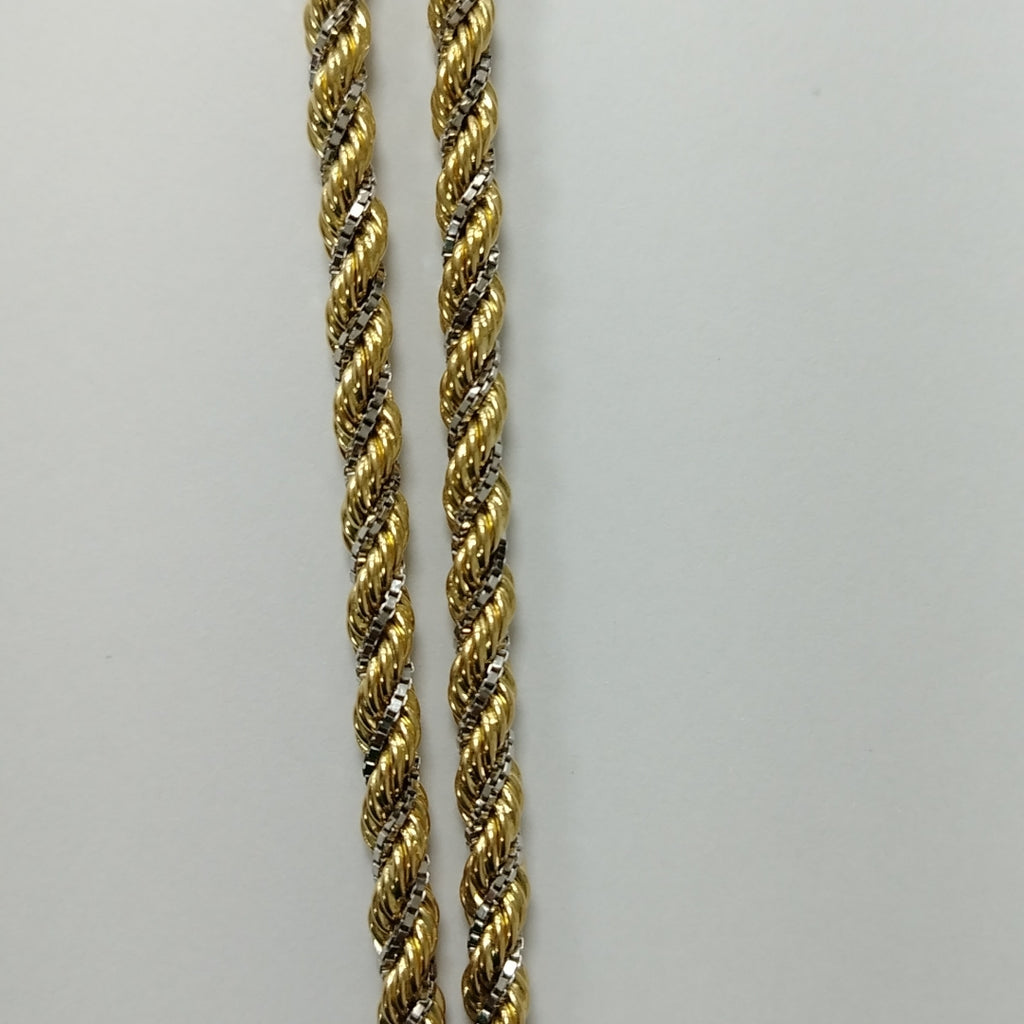 GARGANTILLA ORO COMBINADO 18 K 42,10 GRMS (SEMINUEVO)