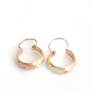 ARRACADAS PAR ORO 10 K 1,60 GRMS (SEMINUEVO)