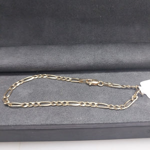 PULSERAS TEJIDO 3X1 ORO 14K 18 CM 2.9 GR (NUEVO)