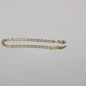 PULSERAS TEJIDO MARINERA ORO 14K 18 CM 2.8 GR (NUEVO)