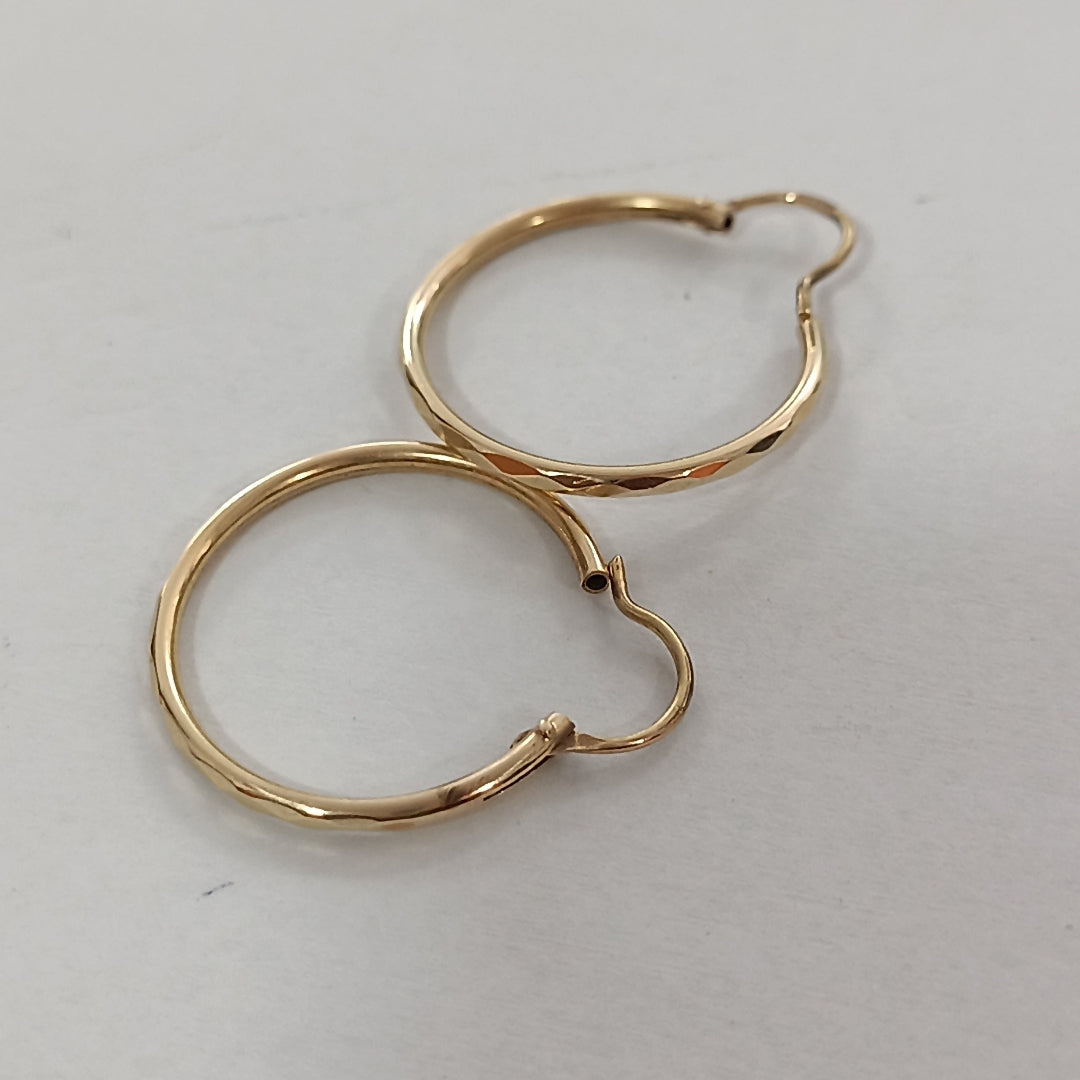 ARRACADAS PAR ORO 14 K 1,70 GRMS (SEMINUEVO)