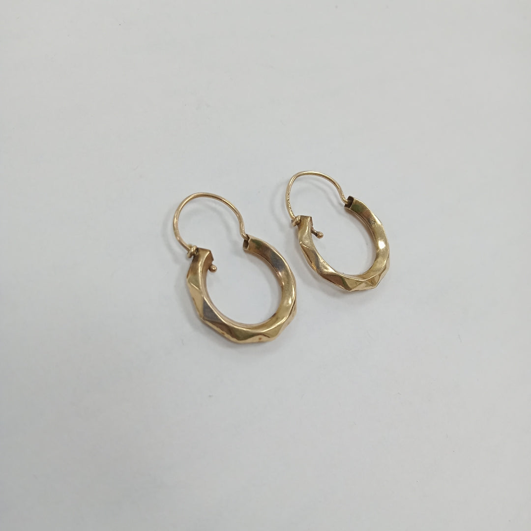 ARRACADAS PAR ORO 10 K 1.4 GRMS (SEMINUEVO)