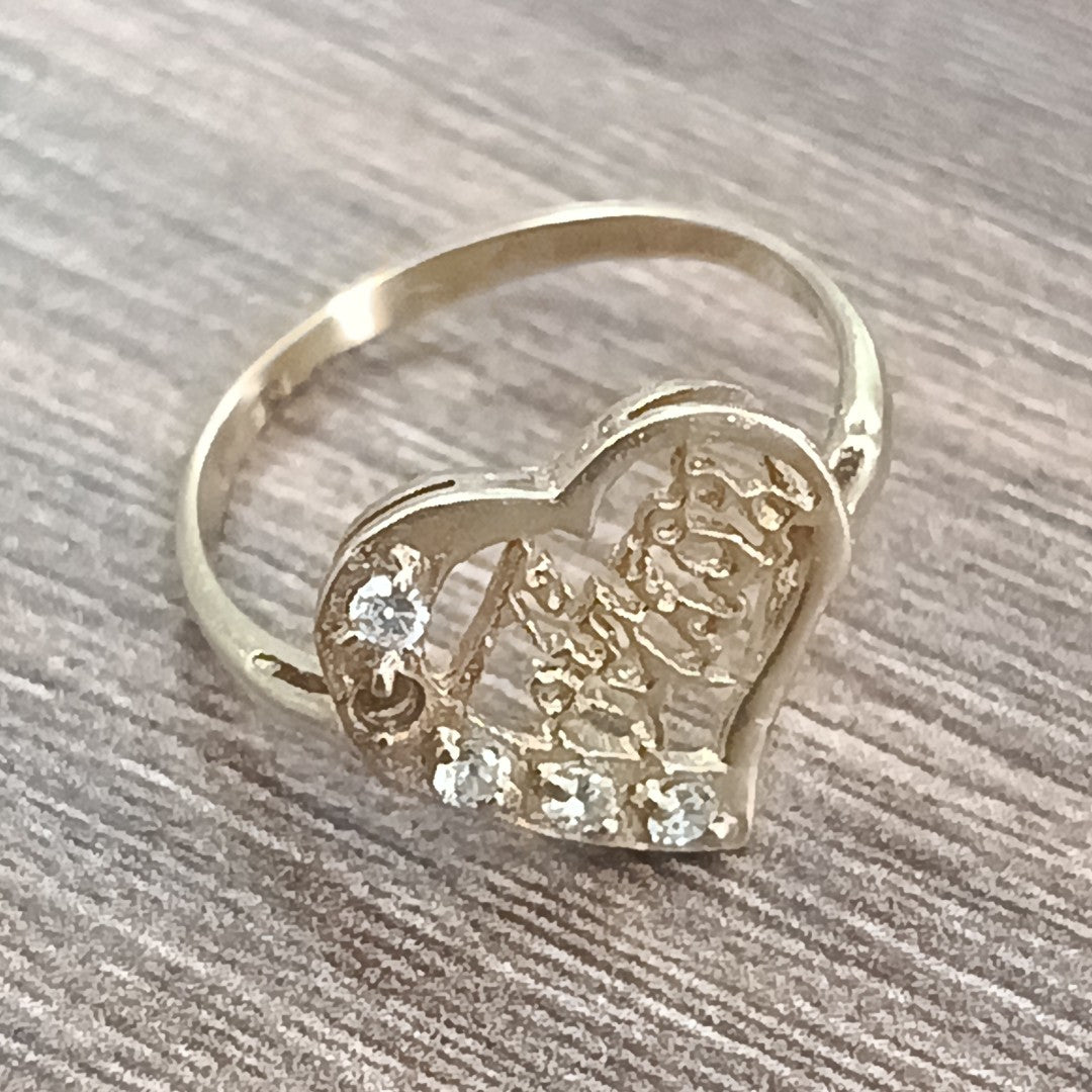ANILLO ORO 8 K 1,60 GRMS (SEMINUEVO)