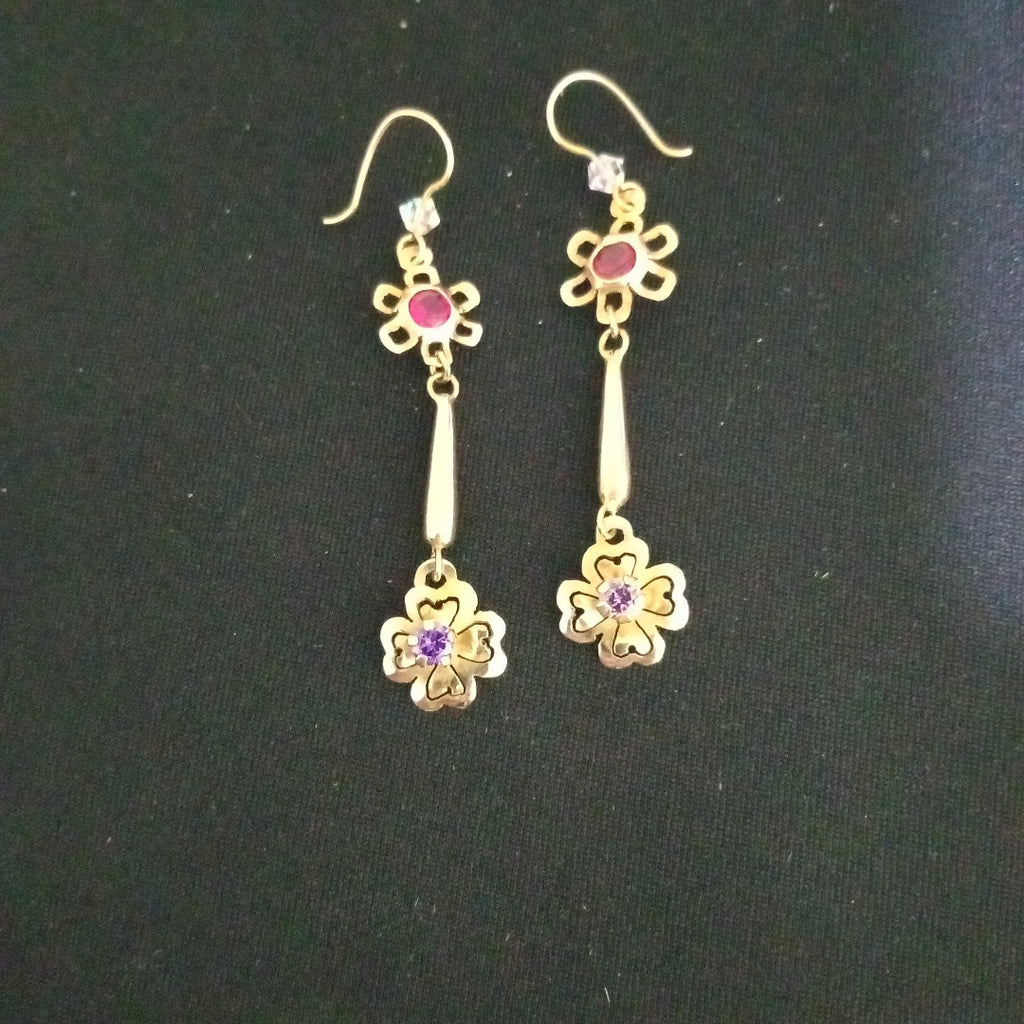 ARETES PAR ORO 10 K 4.7 GRMS (SEMINUEVO)