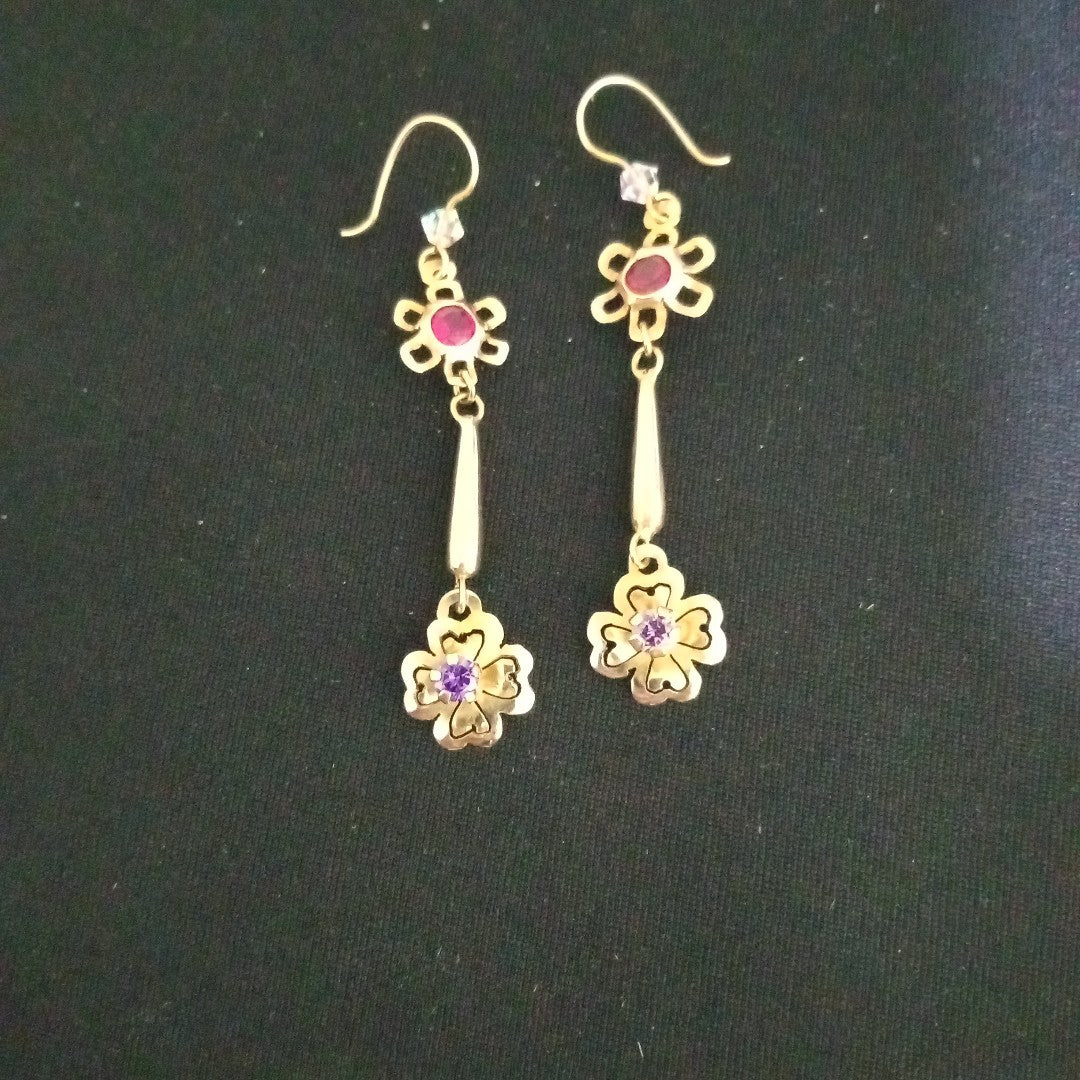 ARETES PAR ORO 10 K 4.7 GRMS (SEMINUEVO)