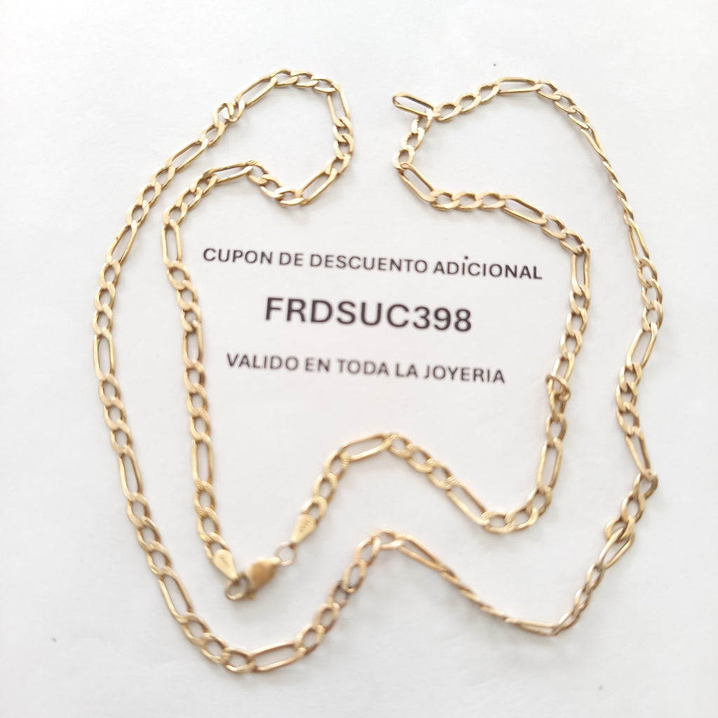 CADENA ORO 14 K 7.9 GRMS (SEMINUEVO)