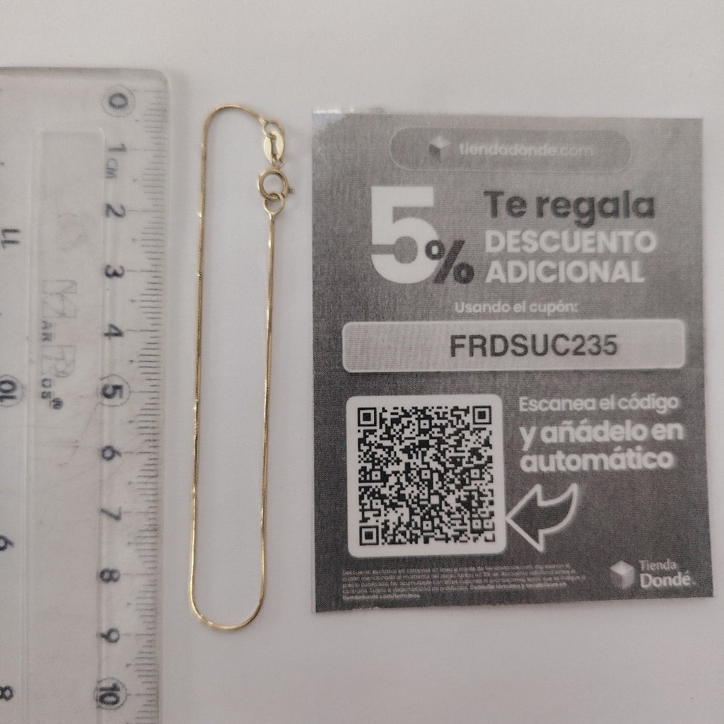 PULSERA ORO 10 K 1,10 GRMS (SEMINUEVO)