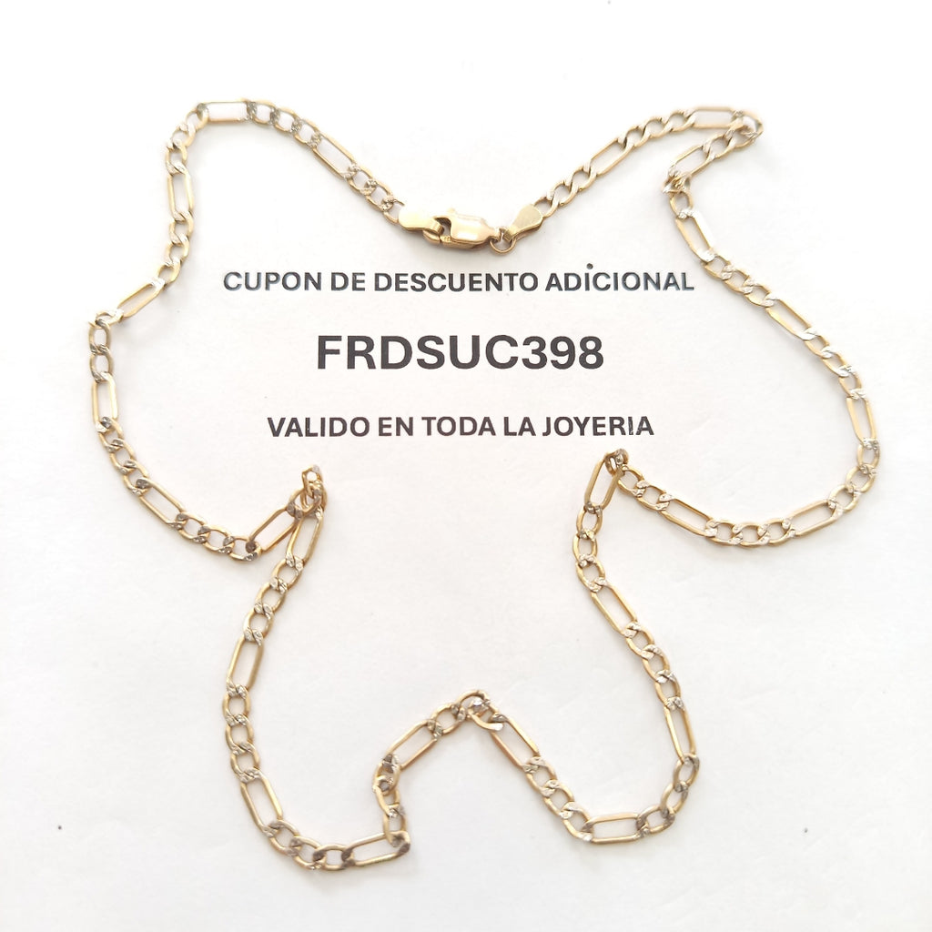 CADENA ORO 10 K 3.8 GRMS (SEMINUEVO)