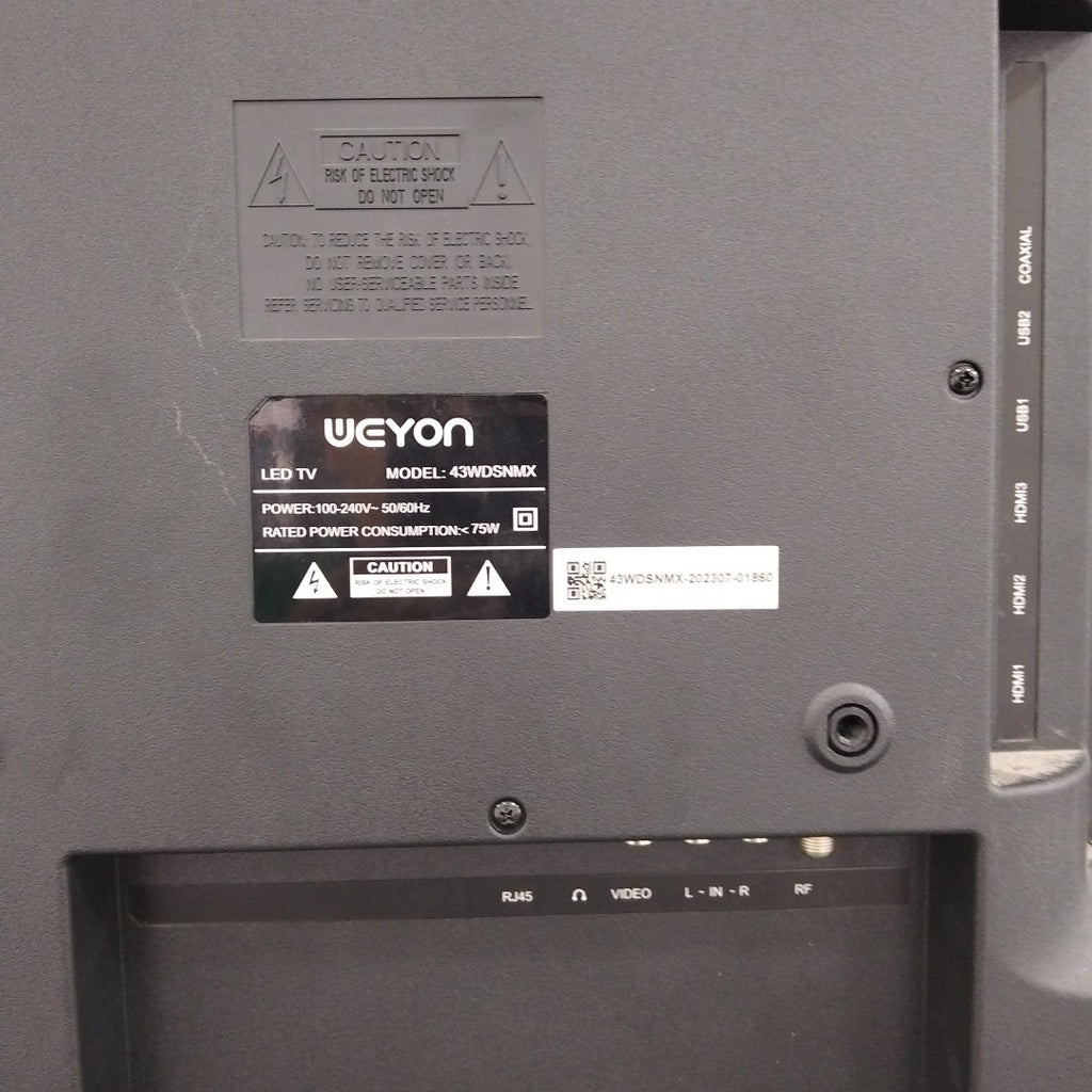 PANTALLA WEYON 43WDSNMX (2023) 43" LED (SEMINUEVO)