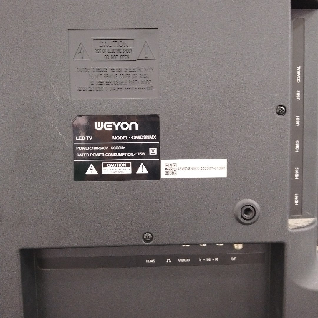 PANTALLA WEYON 43WDSNMX (2023) 43" LED (SEMINUEVO)