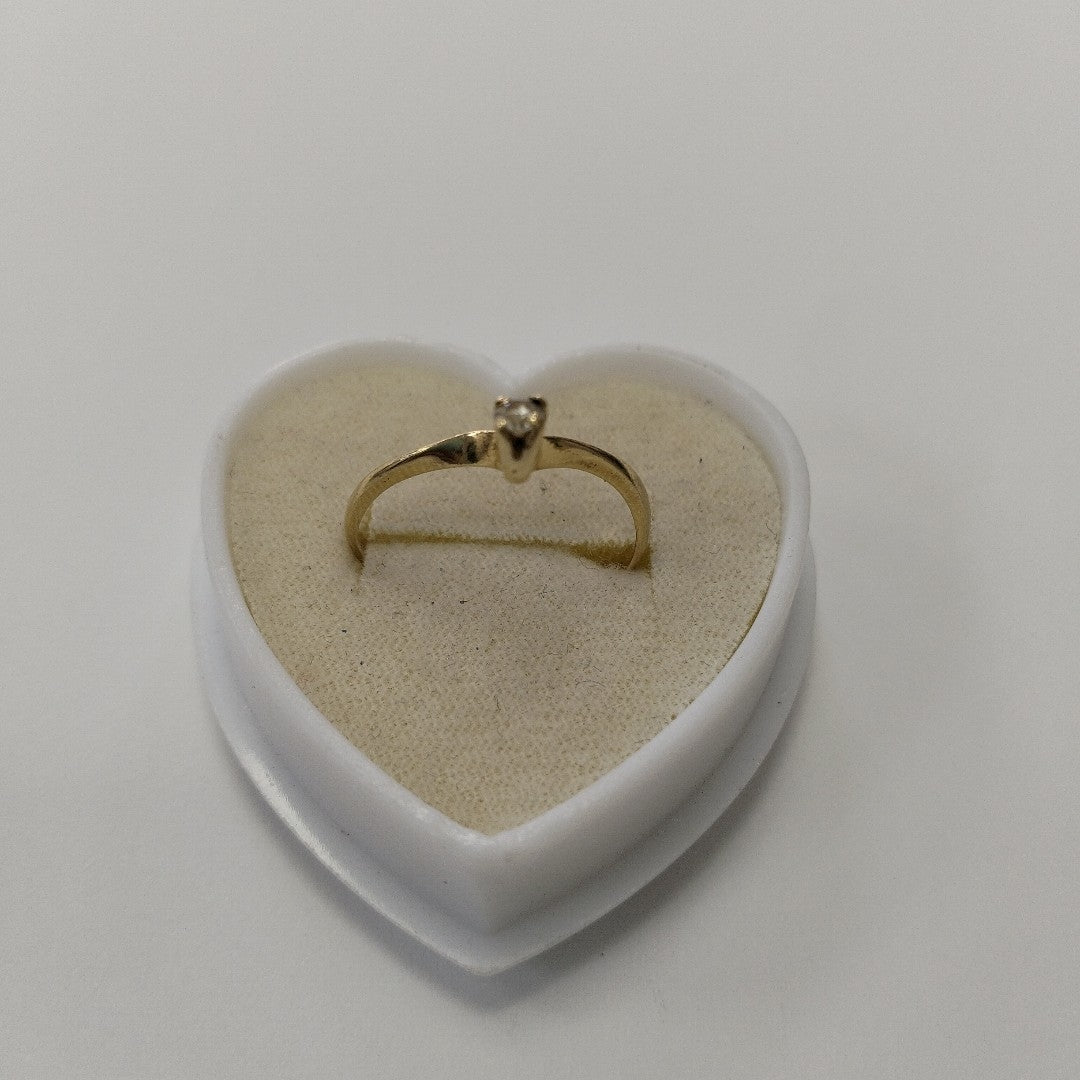 SOLITARIO ORO 14 K 1.3 GRMS (SEMINUEVO)