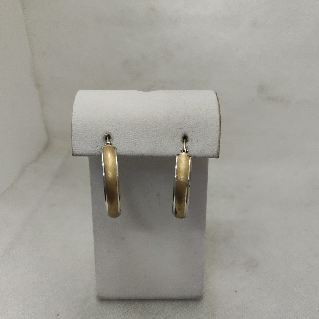 ARRACADAS PAR ORO 14 K 3,00 GRMS (SEMINUEVO)
