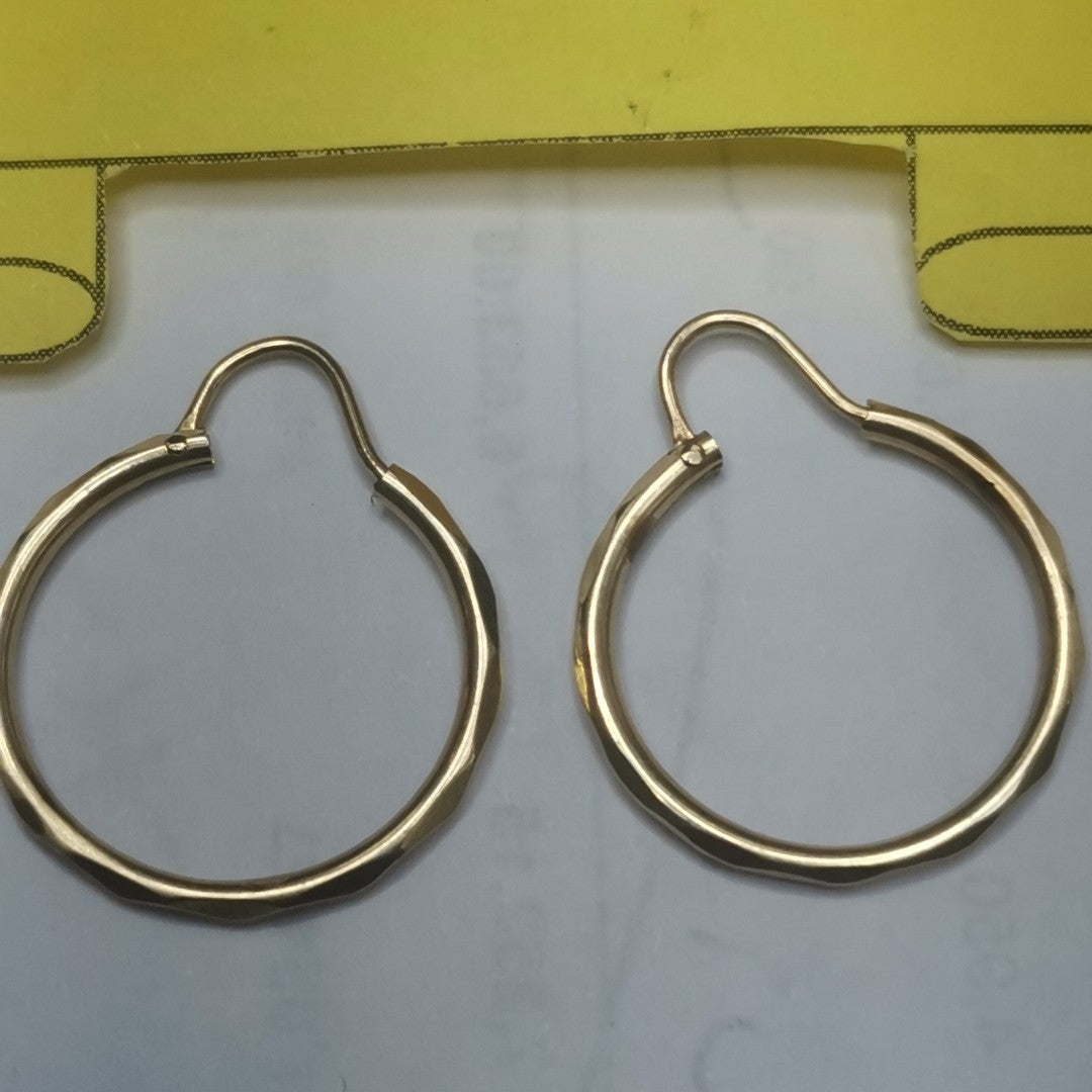 ARRACADAS PAR ORO 14 K 1.4 GRMS (SEMINUEVO)