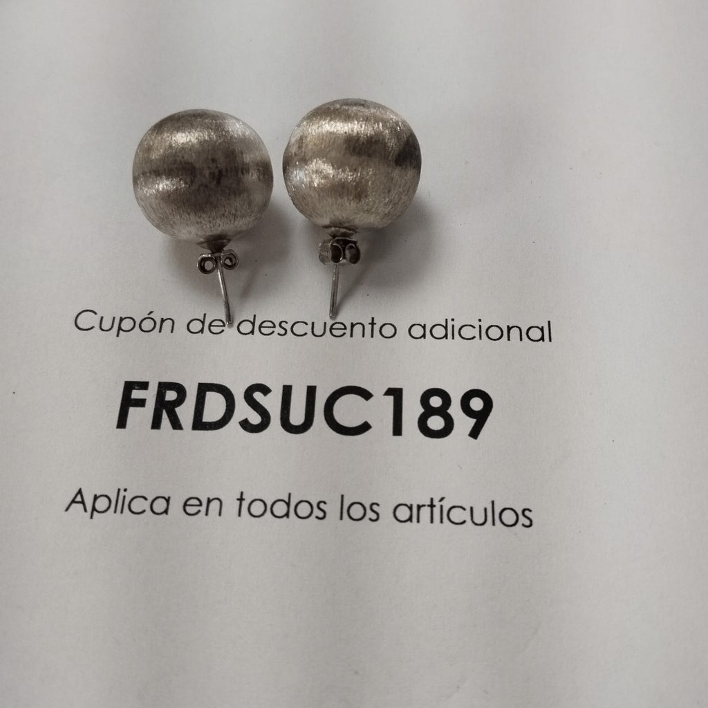 ARETES PAR PLATA 5,10 GRMS (SEMINUEVO)