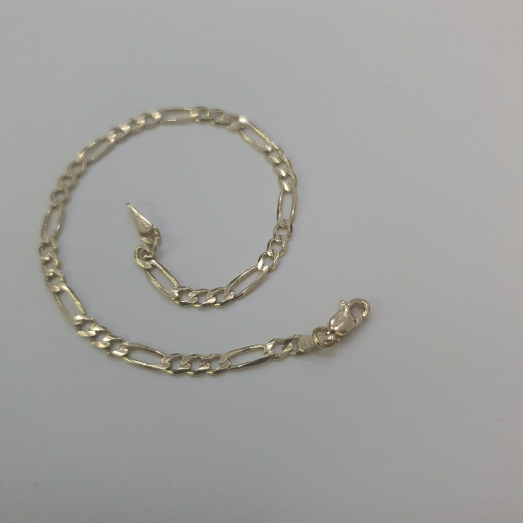 PULSERAS 3X1 ORO 14K 18 CM 2.9 GR (NUEVO)