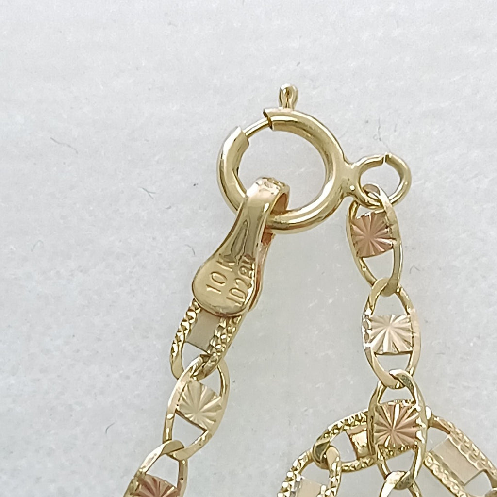 CADENA ORO COMBINADO 10 K 2.8 GRMS (SEMINUEVO)