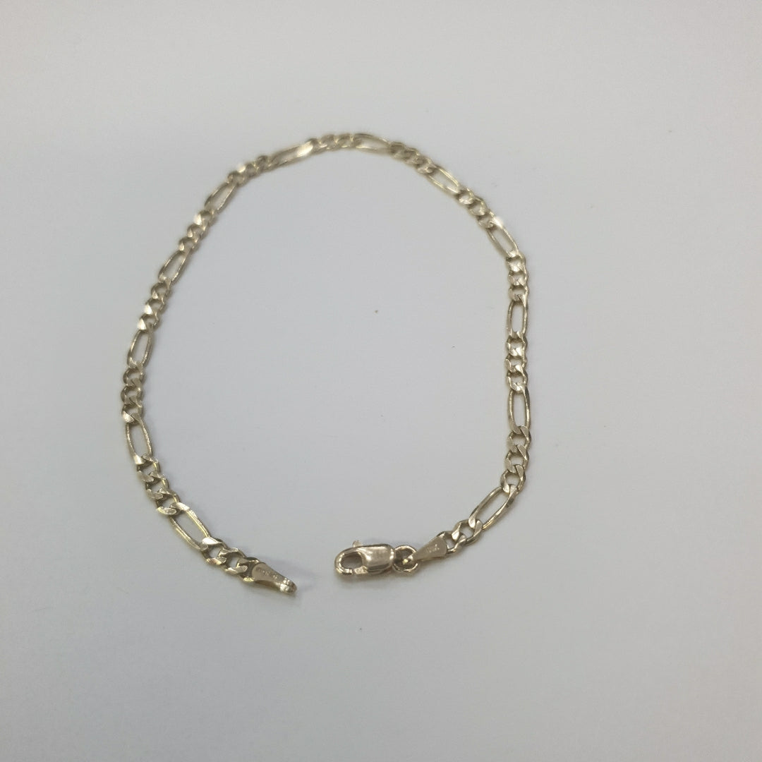 PULSERAS 3X1 ORO 14K 21 CM 3.3 GR (NUEVO)