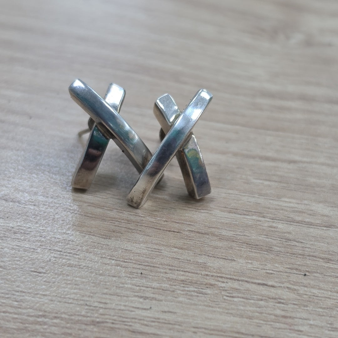 ARETES PAR PLATA 11.1 GRMS (SEMINUEVO)